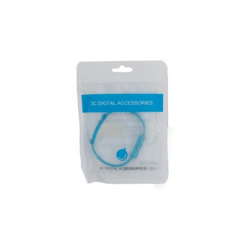 Дата кабель USB 2.0 AM to Micro 5P 0.2m браслет blue Extradigital (KBU1784)