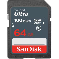 Карта пам'яті SanDisk 64GB SDXC class 10 UHS-1 (SDSDUNR-064G-GN3IN)