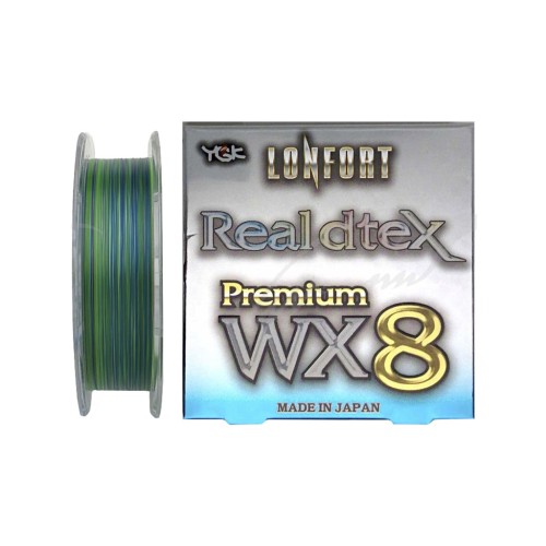 Шнур YGK Lonfort Real DTex X8 150m Multi Color 0.5/14lb (5545.01.02)