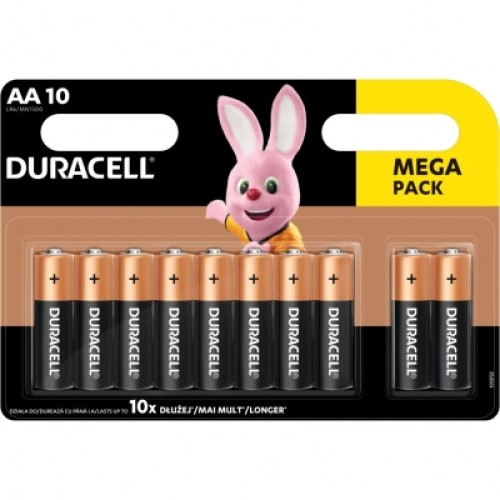 Батарейка Duracell AA MN1500 LR06 * 10 (5002508/5006461)