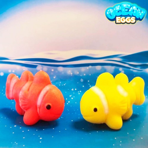Ігровий набір #sbabam Зростаюча іграшка в яйці Ocean Eggs - Повелителі океанів і м (T001-2019)
