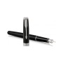 Ручка пір'яна Parker SONNET 17 Matte Black Lacquer CT  FP F (84 911)