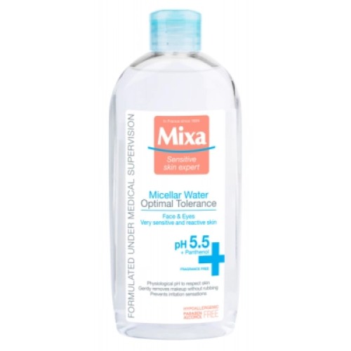 Міцелярна вода Mixa Optimal Tolerance для нормальної шкіри 400 мл (3600550932782)