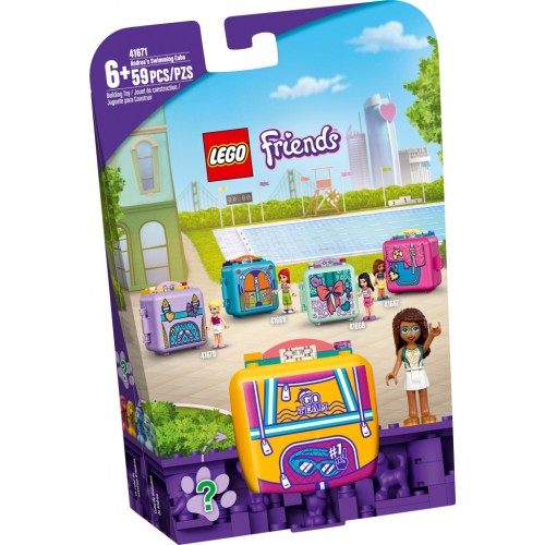 Конструктор LEGO Friends Плавальний куб Андреа (41671)