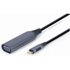 Перехідник USB Type-C to VGA, Full HD 60Hz Cablexpert (A-USB3C-VGA-01)