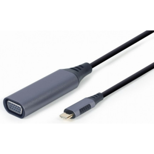 Перехідник USB Type-C to VGA, Full HD 60Hz Cablexpert (A-USB3C-VGA-01)