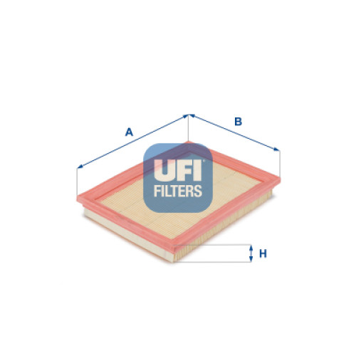 Повітряний фільтр для автомобіля UFI 30.168.00