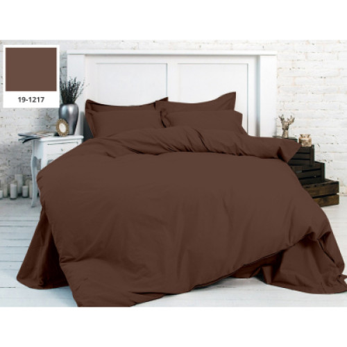 Постельное белье MirSon Бязь Premium 19-1217 Chocolate perla King Size (2200001172012)