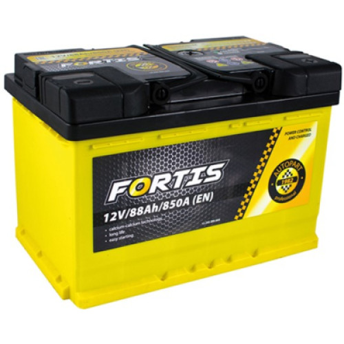 Акумулятор автомобільний FORTIS 88 Ah/12V Euro (FRT88-00)