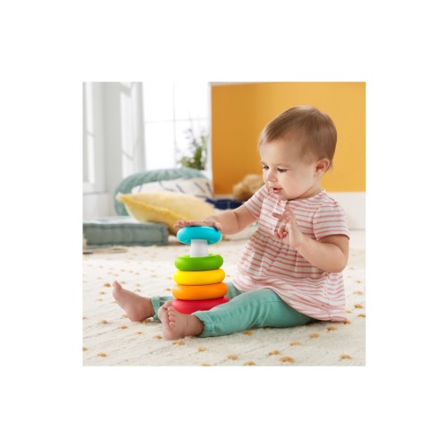 Розвиваюча іграшка Fisher-Price Пірамідка з еко-матеріалів (GRF09)