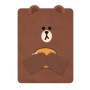 Блокнот Yes Пухнастий Line Friends Brown , 80 аркушів Лінія (151745)