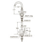 Змішувач AQUATICA KT-1A270P