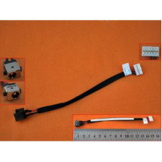 Роз'єм живлення ноутбука з кабелем для Asus 1417-007P000 (5.5mm x 2.5mm), 6-pin, 15 с универсальный (A49067)