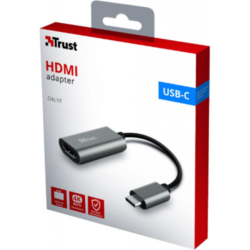 Перехідник Trust USB-C to HDMI Adapter (23774)