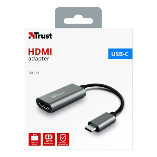 Перехідник Trust USB-C to HDMI Adapter (23774)