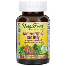 Мультивітамін MegaFood Мультивітаміни для жінок 40+, Women Over 40 One Daily, 30 та (MGF-10265)