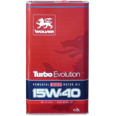 Моторна олива Wolver Turbo Evolution 15W-40 5л (4260360944482)