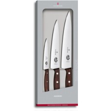 Набір ножів Victorinox Rosewood Carving Set 3 шт (5.1050.3G)