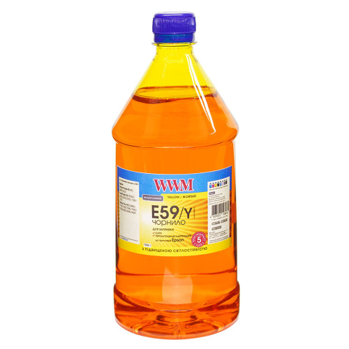 Чорнило WWM Epson StPro 7700/9700/9890 1000г Yellow Water-soluble (E59/Y-4)
