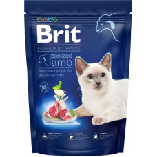 Сухий корм для кішок Brit Premium by Nature Cat Sterilized Lamb 800 г (8595602553082)