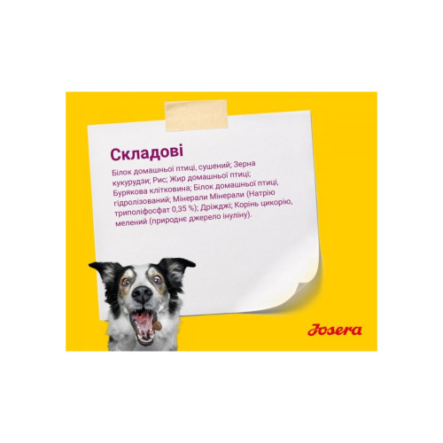 Сухий корм для собак Josera Miniwell 15 кг (4032254740728)