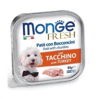 Консерви для собак Monge DOG FRESH індичка 100 г (8009470013024)