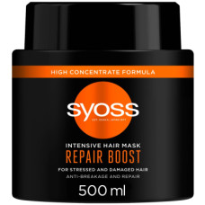 Маска для волосся Syoss Repair Boost Інтенсивна для пошкодженого волосся 500 мл (9000101630565)