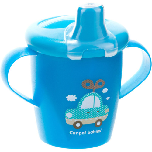 Поїльник-непроливайка Canpol babies Toys 250 мл Блакитна (31/200_blu)