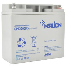 Батарея до ДБЖ Merlion 12V-20Ah GEL (GL1220M5 GEL)