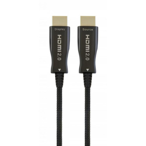 Кабель мультимедійний HDMI to HDMI 20m AOC V2.0 Cablexpert (CCBP-HDMI-AOC-20M)