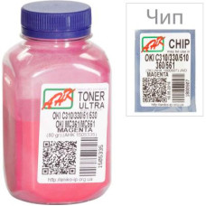 Тонер OKI C310/330/510, 80г Magenta+chip AHK (1505339)