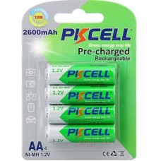 Акумулятор PkCell AA R6 NiMH 2600mAh * 4 (PC/AA2600-4BA)