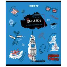 Зошит Kite предметний Англійська мова Classic 48 аркушів у клітинку (K21-240-02)