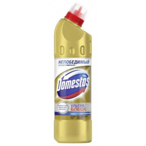 Засіб для чищення унітазу Domestos Ультра Блиск 1 л (8714100707876)