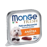 Консерви для собак Monge DOG FRESH качка 100 г (8009470013048)