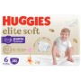 Підгузок Huggies Elite Soft 6 (15-25 кг) Mega 30 шт (5029053582436)