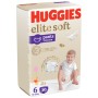 Підгузок Huggies Elite Soft 6 (15-25 кг) Mega 30 шт (5029053582436)