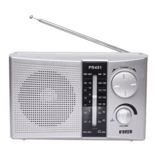 Портативний радіоприймач N'oveen PR451 Silver (RL072909)