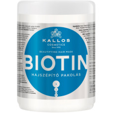 Маска для волосся Kallos Cosmetics Biotin для росту волосся з біотином 1000 мл (5998889514099)