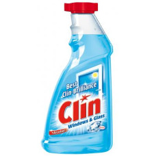 Миюча рідина для прибирання Clin для стекла Голубой 500 мл (запаска) (9000100866279)