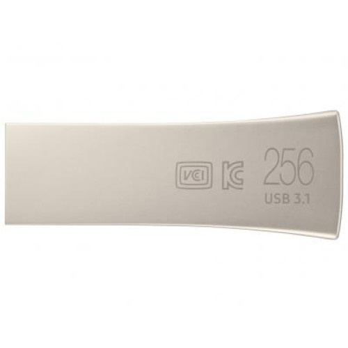 USB флеш накопичувач Samsung 256GB Bar Plus Silver USB 3.1 (MUF-256BE3/APC)