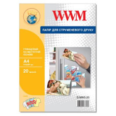 Папір WWM A4 magnetic, glossy, 20л (G.MAG.20)