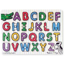 Розвиваюча іграшка Melissa&Doug Рамка-вкладиш Англійський алфавіт (MD23272)
