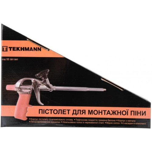 Пістолет для монтажної піни Tekhmann тефлон Prof 325 мм (53301027)