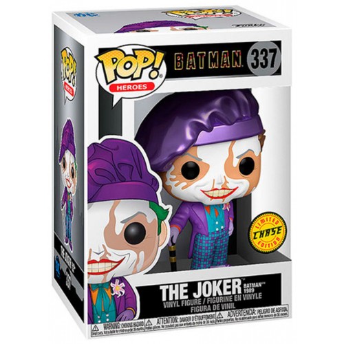 Фігурка Funko Pop серії Batman 1989 - JOKER WITH HAT WITH CHASE (47709)