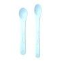 Набір дитячого посуду Twistshake 4+ ложок 2 шт світло-блакитні (78190)