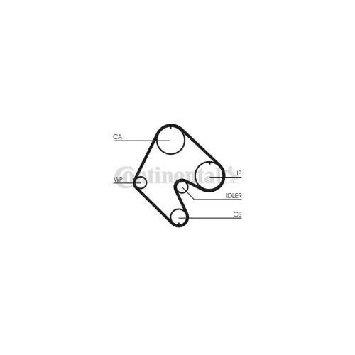Ремінь ГРМ CONTITECH CT529