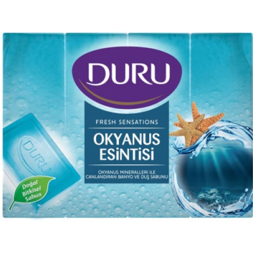 Тверде мило Duru Fresh Sensations Океанський бриз 4 х 150 г (8690506494605)