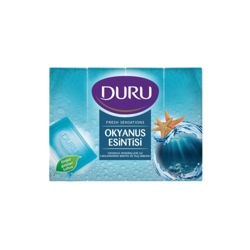 Тверде мило Duru Fresh Sensations Океанський бриз 4 х 150 г (8690506494605)