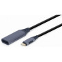 Перехідник USB-C to DisplayPort, 4К 60Hz Cablexpert (A-USB3C-DPF-01)